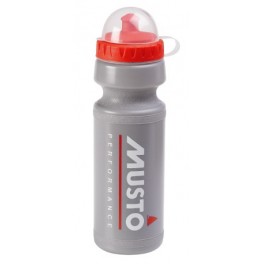 Емкость для воды с защитой горлышка Musto Water Bottle DARK SILVER AL1490 